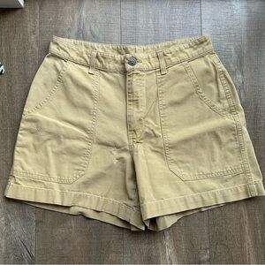 Patagonia 100% Organic Cotton Jean Shorts, size 8